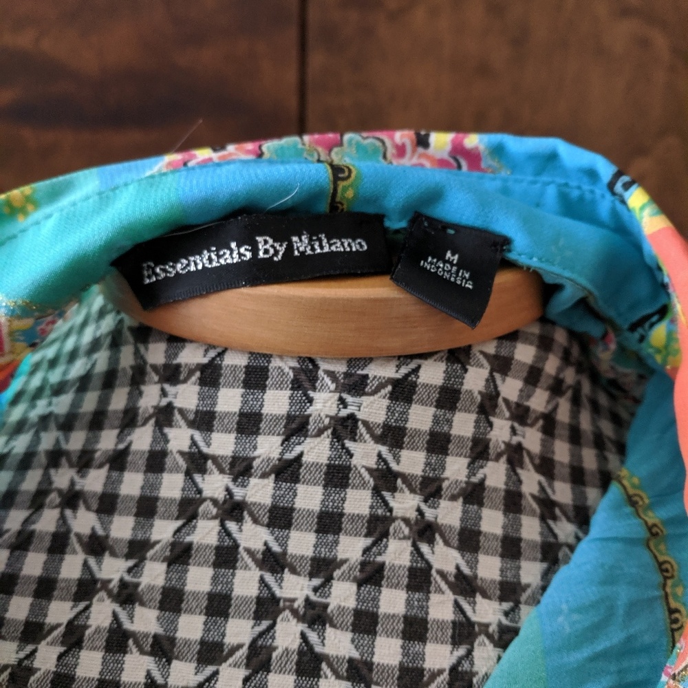 Essentials By Milano Button Down Top - image 3